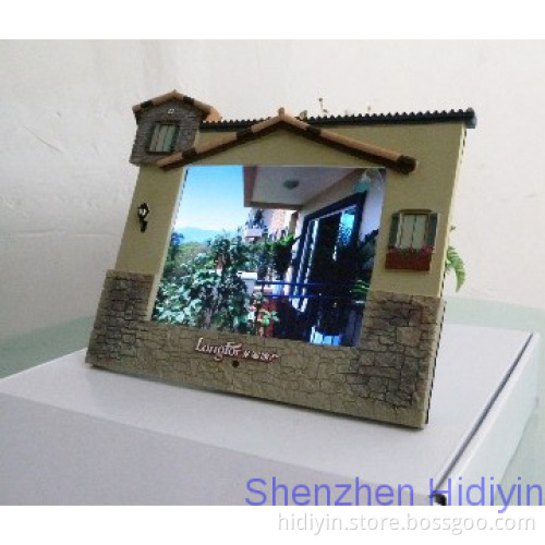 Mirror Panel 8 inch Digital Photo Frame for advertisement